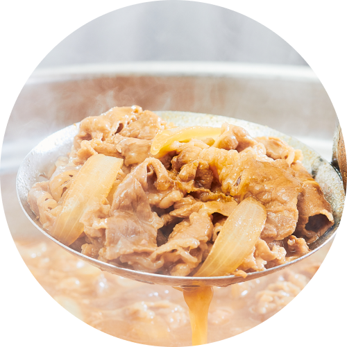 牛肉とごはんとの相性をとことん追求した“秘伝のタレ”。その作り方は、社内でもわずかな人しか知りません。