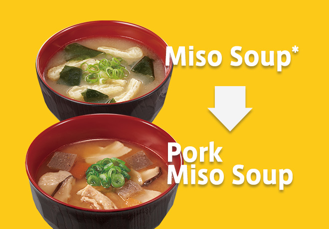 Miso Soup and Green Salad