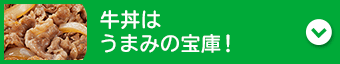 牛丼はうまみの宝庫！