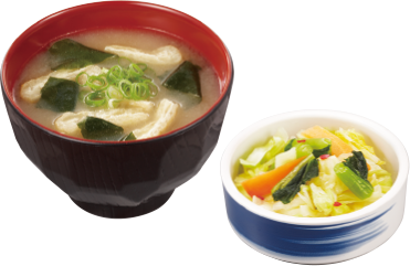 みそ汁・おしんこ