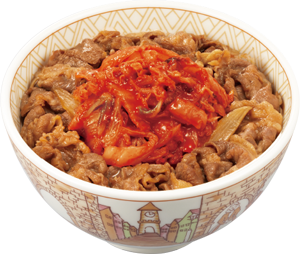 キムチ牛丼