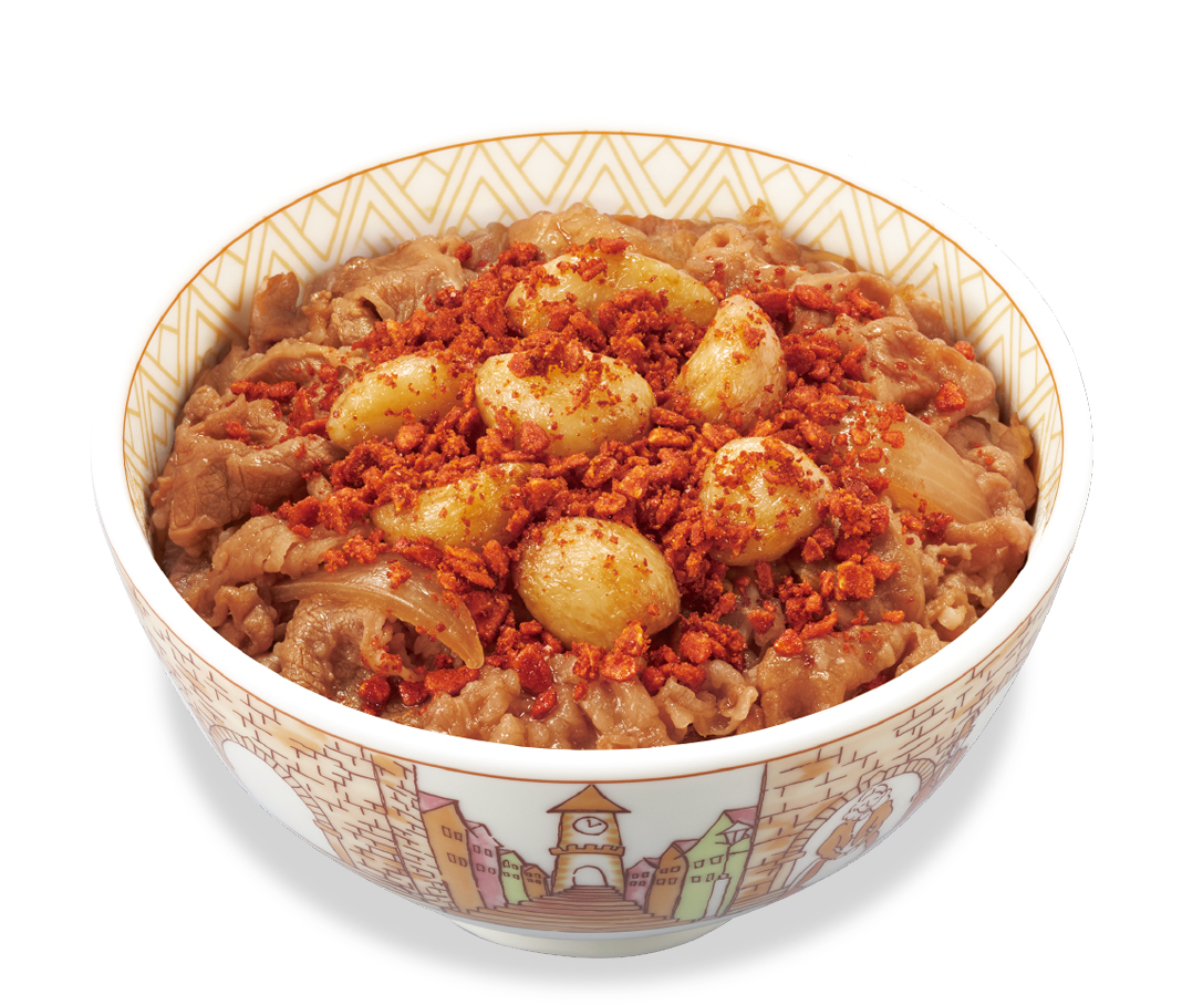 にんにくファイヤー牛丼