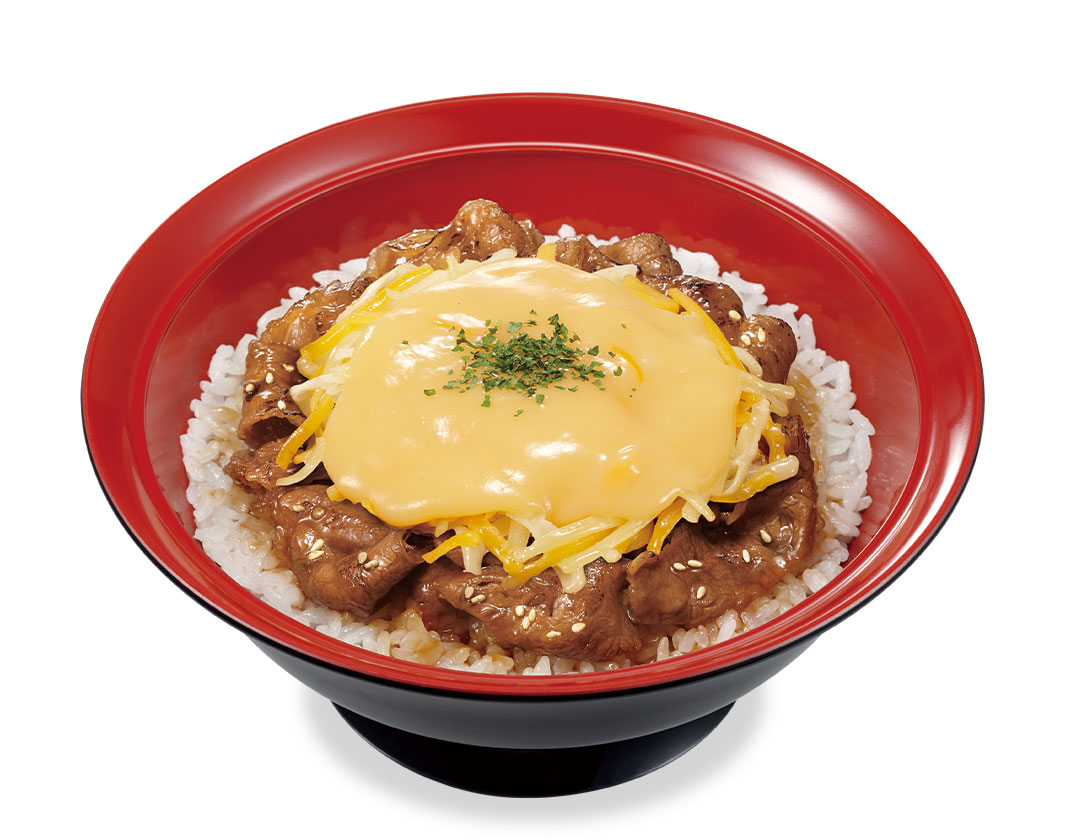 チーズ牛カルビ焼肉丼