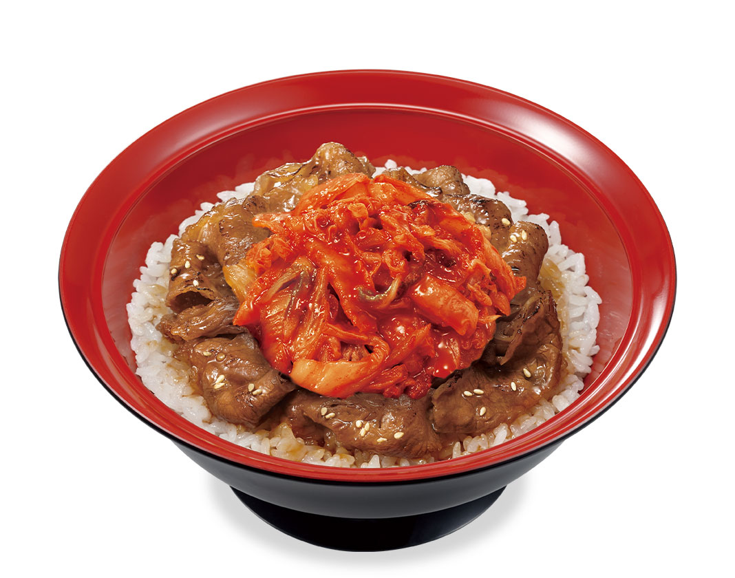 キムチ牛カルビ焼肉丼