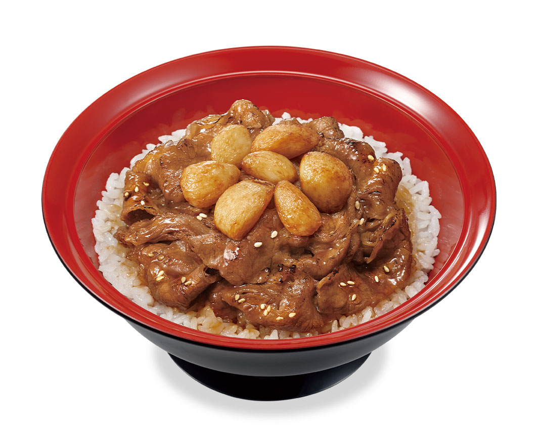 にんにく牛カルビ焼肉丼