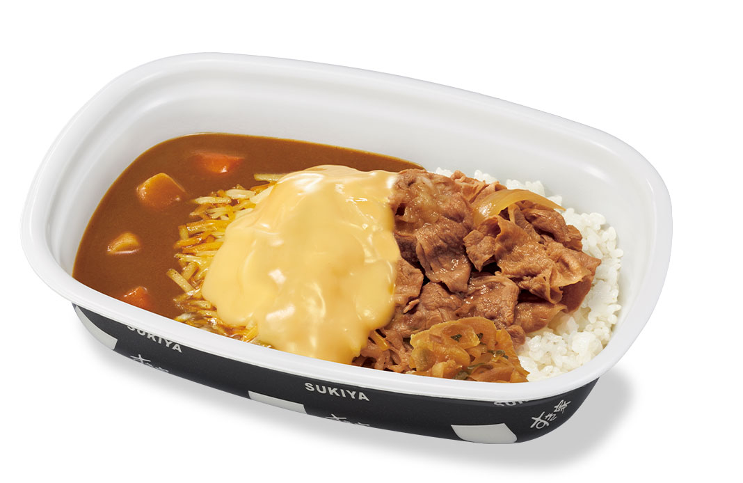 チーズ牛カレー