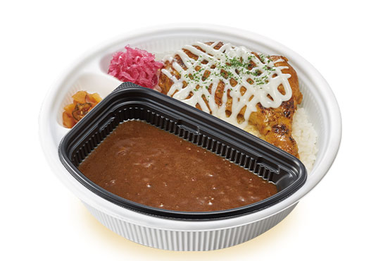 シチューソース炭火チキンカレー
