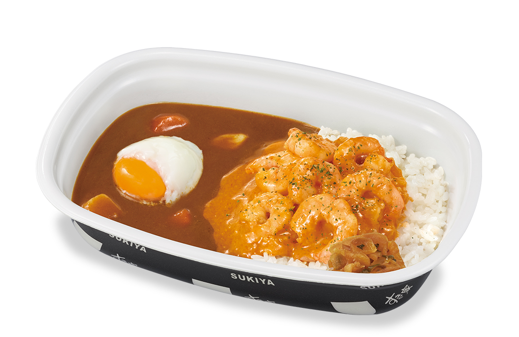 おんたまぷりぷりエビのビスクソースカレー