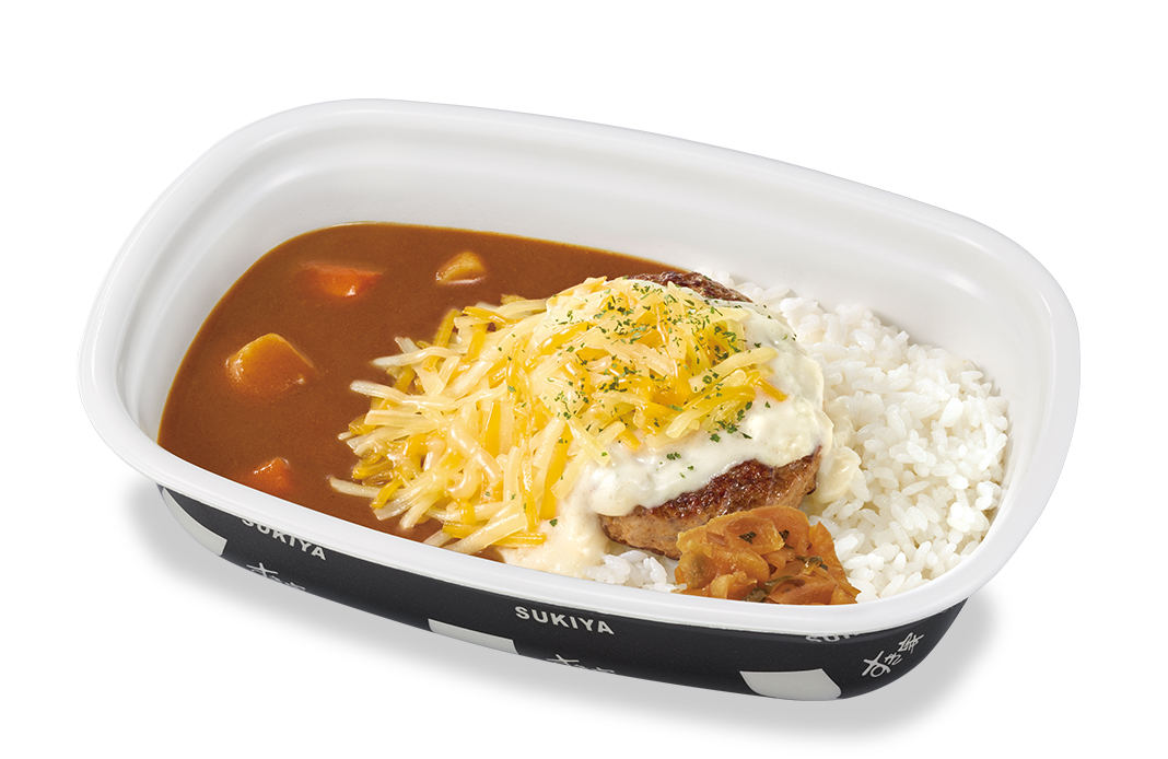 チーズ×チーズインハンバーグカレー