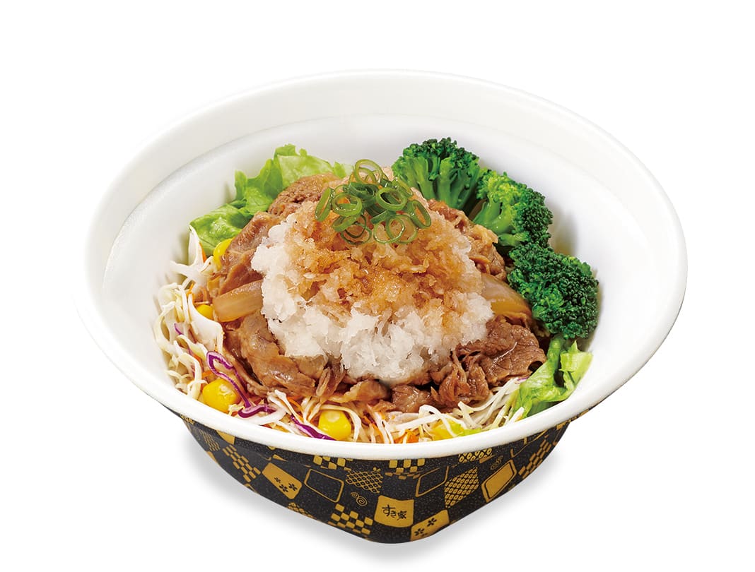 おろしポン酢牛丼ライト