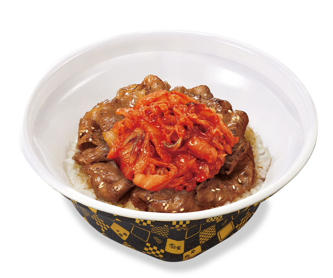 キムチ<br>牛カルビ焼肉丼