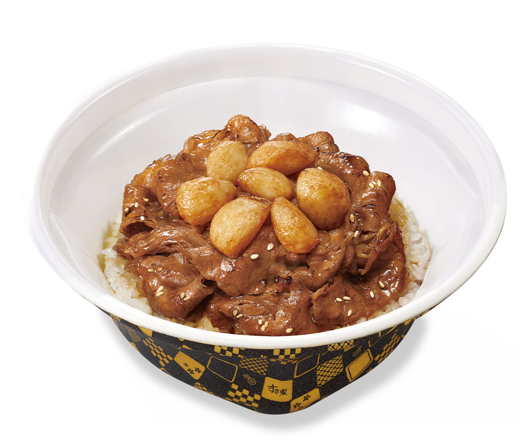 にんにく<br>牛カルビ焼肉丼