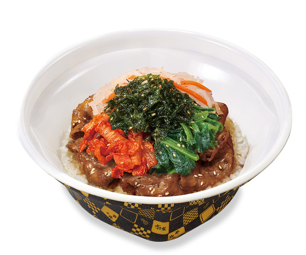 黒ビビンバ<br>牛カルビ焼肉丼