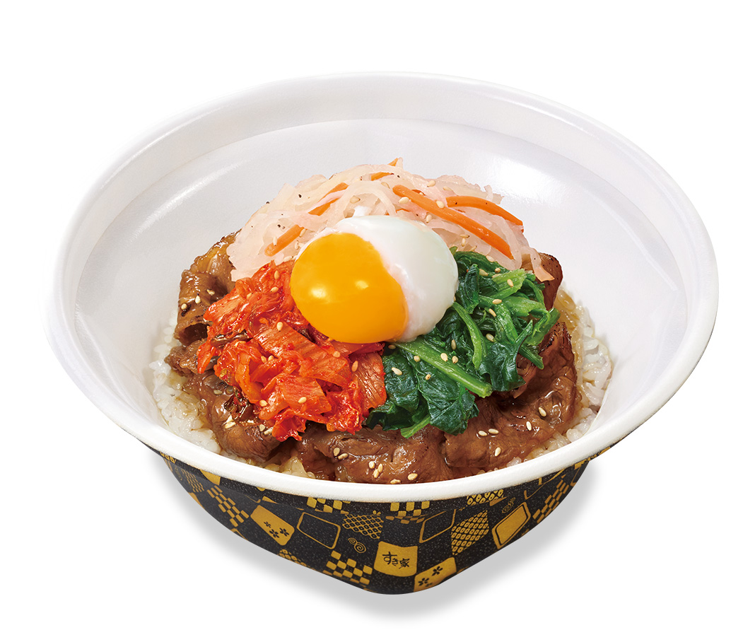 おんたま<br>ビビンバ<br>牛カルビ焼肉丼