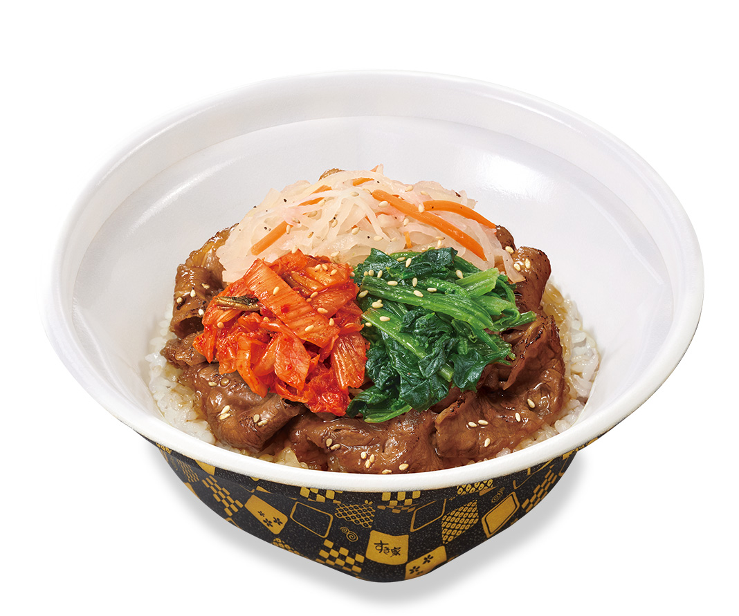 ビビンバ<br>牛カルビ焼肉丼