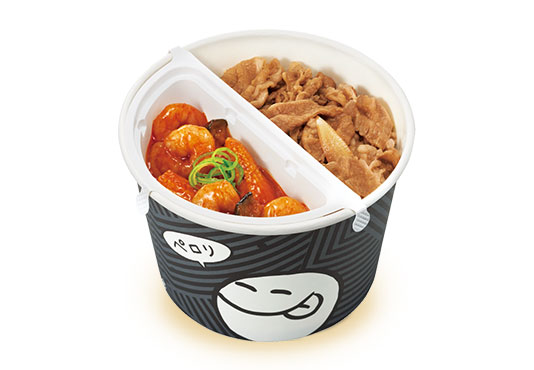 テイクアウト メニュー すき家 ビビンバ牛丼弁当(お持ち帰り)