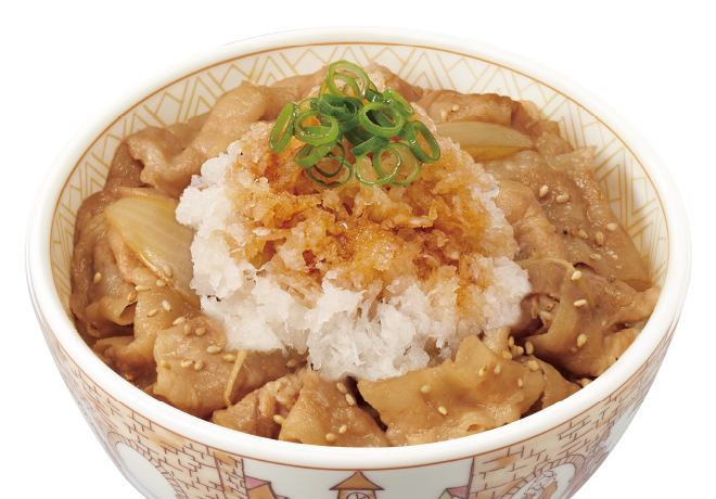 image of Porkricebowl with Grated Radish