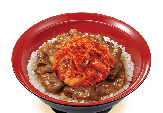 キムチ牛カルビ丼